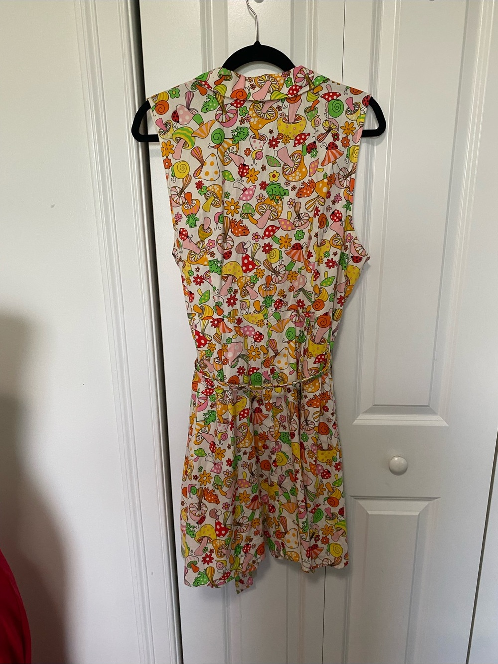 ModCloth Multicolor Mushroom Sleeveless Dress - Picture 4 of 8